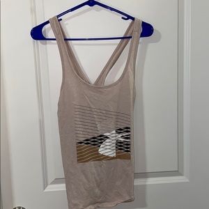 Under Armour - Pink CrossBack Running Tank Top